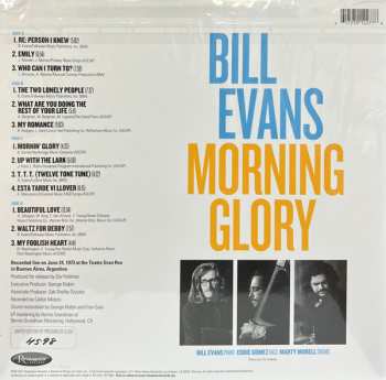 2LP The Bill Evans Trio: Morning Glory: The 1973 Concert At The Teatro Gran Rex, Buenos Aires DLX | LTD | NUM 630576