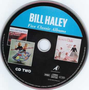 2CD Bill Haley: Five Classic Albums 609156