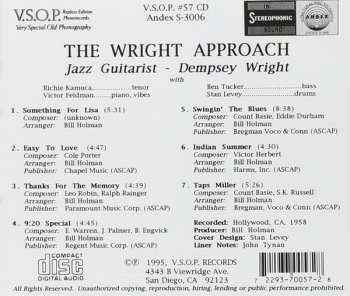 CD Bill Holman: The Wright Approach 638691