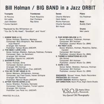 CD Bill Holman: In A Jazz Orbit 578195