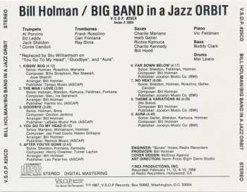 CD Bill Holman: In A Jazz Orbit 578195