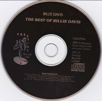 CD Billie Davis: The Best Of Billie Davis 311803