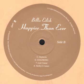 2LP Billie Eilish: Happier Than Ever LTD | CLR 393693