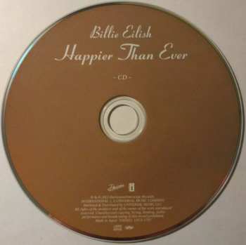 CD/DVD Billie Eilish: Happier Than Ever = ハピアー・ザン・エヴァー DLX | LTD 633510