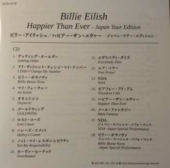 CD/DVD Billie Eilish: Happier Than Ever = ハピアー・ザン・エヴァー DLX | LTD 633510