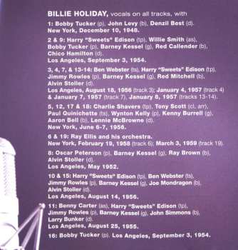 CD Billie Holiday: Ballads For Lovers 554614