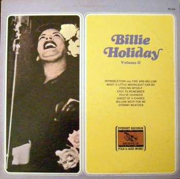 LP Billie Holiday: Billie Holiday Volume II 609796