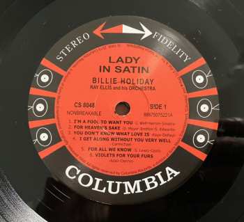 LP Billie Holiday: Lady In Satin 589008