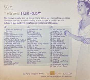 3CD/Box Set Billie Holiday: The Essential Billie Holiday 546627