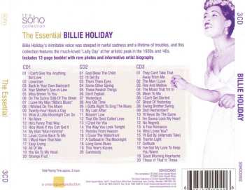 3CD/Box Set Billie Holiday: The Essential Billie Holiday 546627