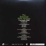 LP Billie Holiday: The Essential Billie Holiday: Carnegie Hall Concert LTD 554003