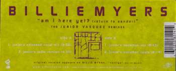 LP Billie Myers: Am I Here Yet? (Return To Sender) The Junior Vasquez Remixes 588454