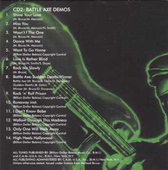 3CD Billion Dollar Babies: Battle Axe DLX 115723