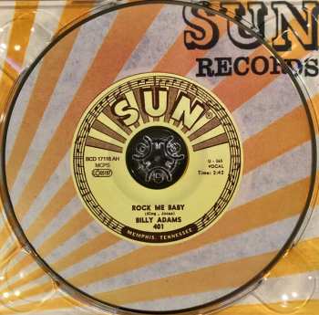 CD Billy Adams: Rock Me Baby - The Sun Years, Plus (the Sun, Home Of The Blues, And Pixie Singles, And The Unissued Sessions) DIGI 627351