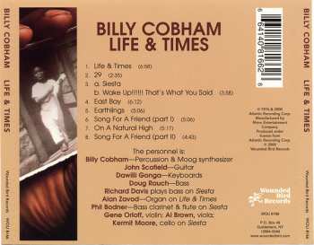 CD Billy Cobham: Life & Times 633506