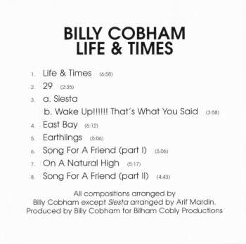 CD Billy Cobham: Life & Times 633506