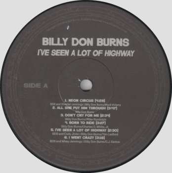 LP Billy Don Burns: I've Seen A Lot Of Highway 581730