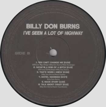 LP Billy Don Burns: I've Seen A Lot Of Highway 581730