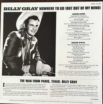 LP Billy Gray: Nowhere To Go (But Out Of My Mind) 576122