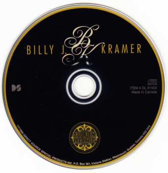 CD Billy J. Kramer: Billy J. Kramer 601654