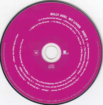 5CD Billy Joel: My Lives 373196