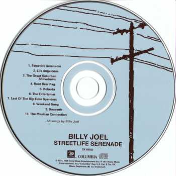 CD Billy Joel: Streetlife Serenade 613990