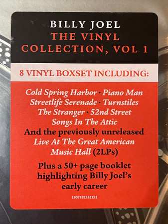 9LP/Box Set Billy Joel: The Vinyl Collection, Vol. 1 395588