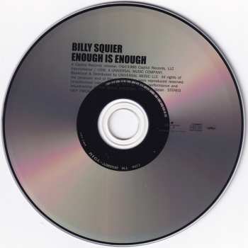 CD Billy Squier: Enough Is Enough = イナフ・イズ・イナフ LTD 639861