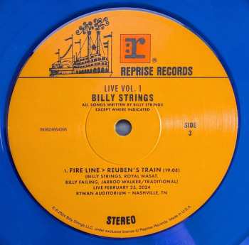 2LP Billy Strings: Live Vol. 1 CLR | LTD 569861