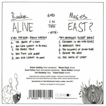 CD Binker And Moses: Alive In The East? 232551