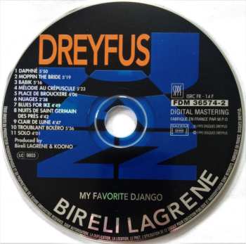 CD Biréli Lagrène: My Favorite Django 622135