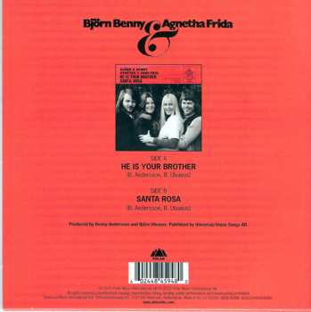 SP Björn & Benny, Agnetha & Anni-Frid: He Is Your Brother / Santa Rosa LTD | PIC 546609