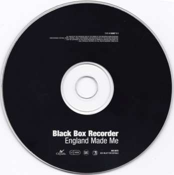 CD Black Box Recorder: England Made Me 629647