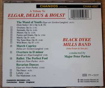 CD The Black Dyke Mills Band: A Tribute To Elgar, Delius & Holst 560566