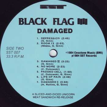 LP Black Flag: Damaged 606390