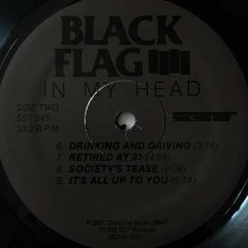 LP Black Flag: In My Head 649996