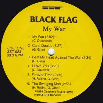 LP Black Flag: My War 604021