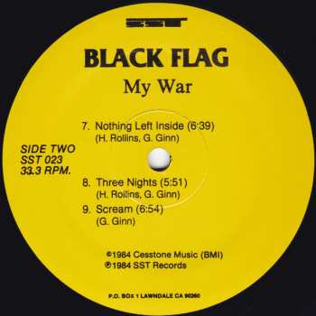 LP Black Flag: My War 604021