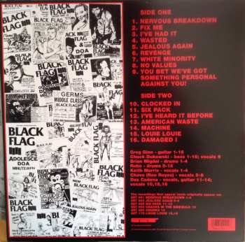 LP Black Flag: The First Four Years 605017