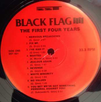 LP Black Flag: The First Four Years 605017