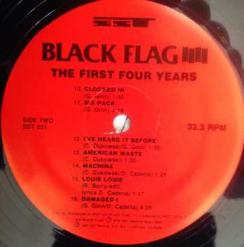 LP Black Flag: The First Four Years 605017