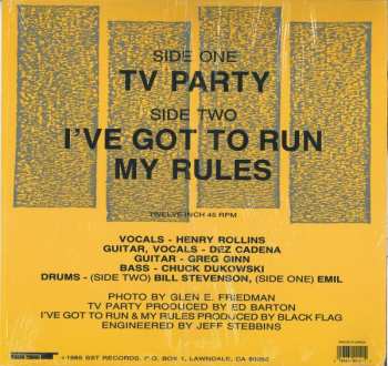 LP Black Flag: TV Party 631965