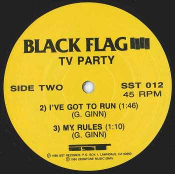 LP Black Flag: TV Party 631965