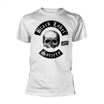 Tričko Skull Logo Black Label Society (white)