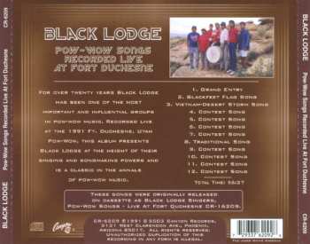 CD Black Lodge Singers: Pow-Wow Songs Recorded Live At Fort Duchesne 636965