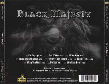 CD Black Majesty: In Your Honour 245315