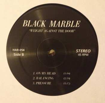 LP Black Marble: Weight Against The Door 602810