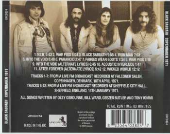 CD Black Sabbath: Copenhagen 1971 - The Classic Danish Broadcast Plus Bonus Tracks 623683