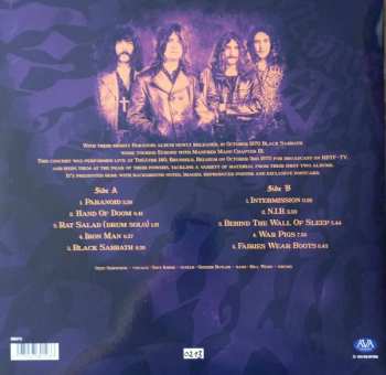 LP Black Sabbath: Live In Brussels, Belgium 1970 CLR | LTD | NUM 617386