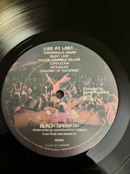 LP Black Sabbath: Live At Last 671032